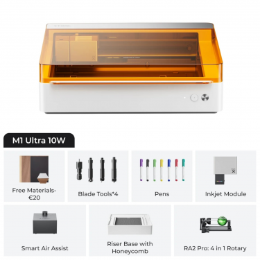 xTool M1 Ultra - 10W - Deluxe