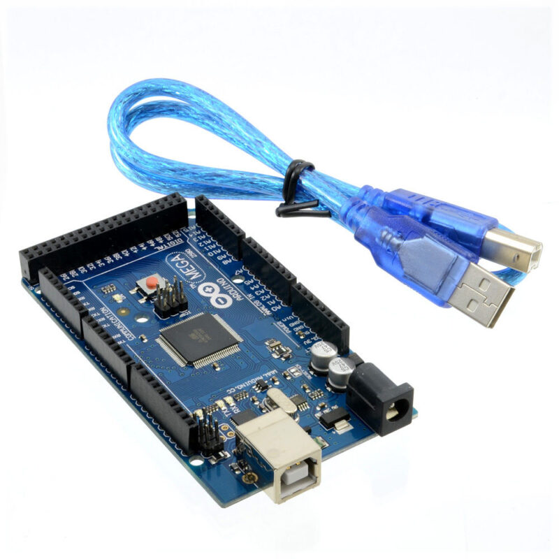 Programovateľná doska Arduino MEGA 2560 R3 + USB kábel - 2