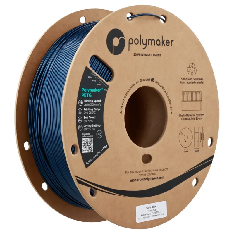 Polymaker PETG - Dark Blue - 1.75mm - 1kg
