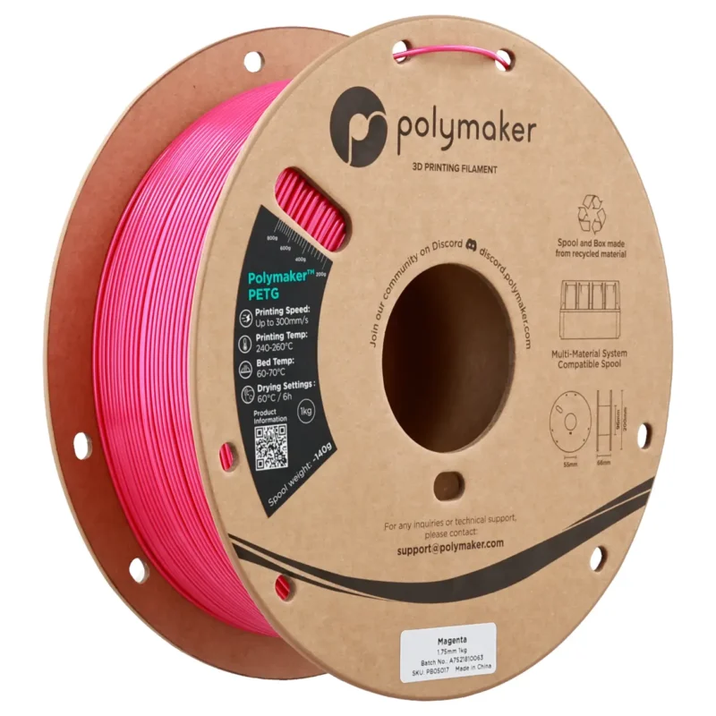 Polymaker PETG - Magenta - 1.75mm - 1kg